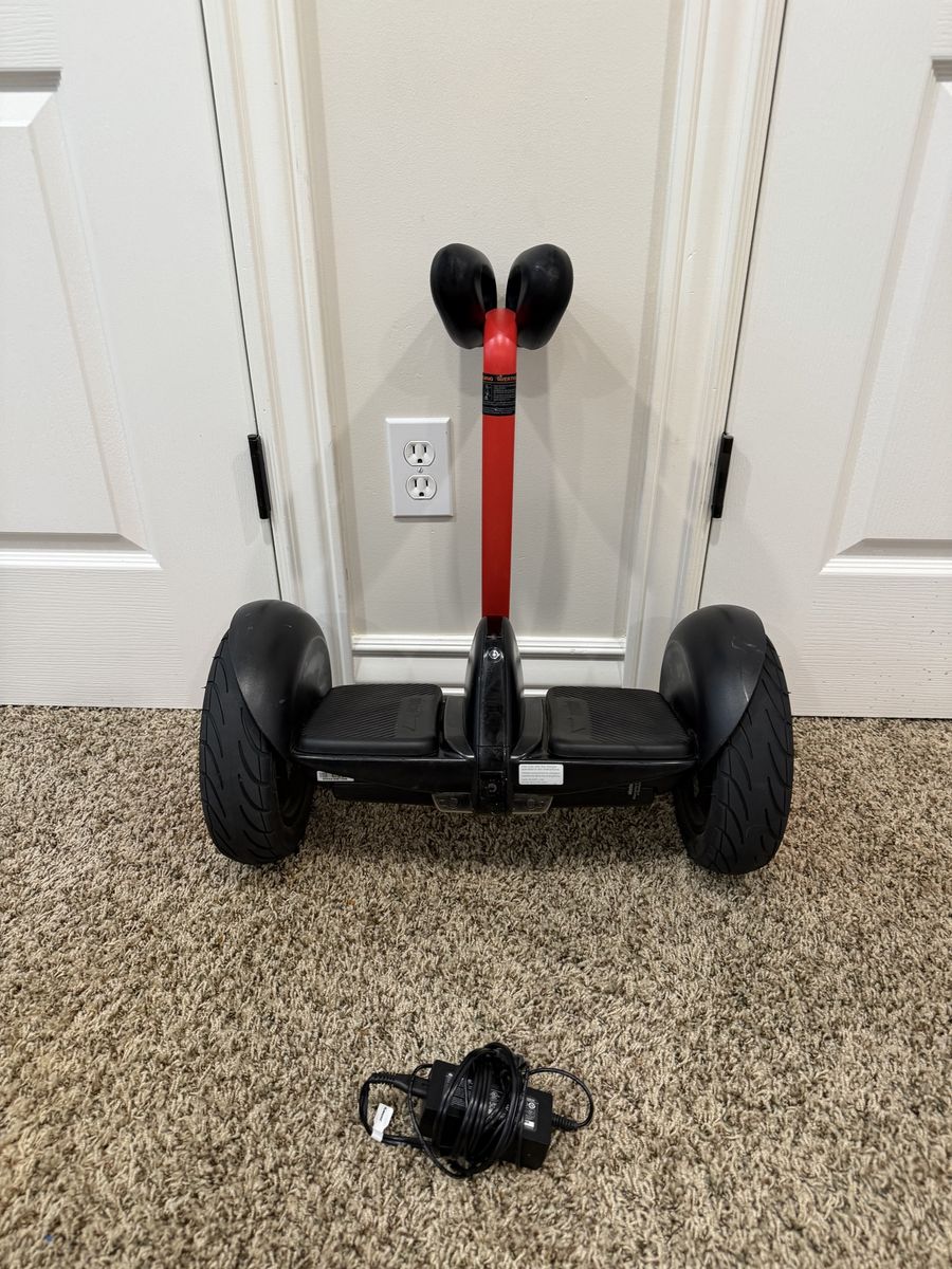 Segway Ninebot S Smart Self-Balancing Electric Scooter with Charger - Red/Black