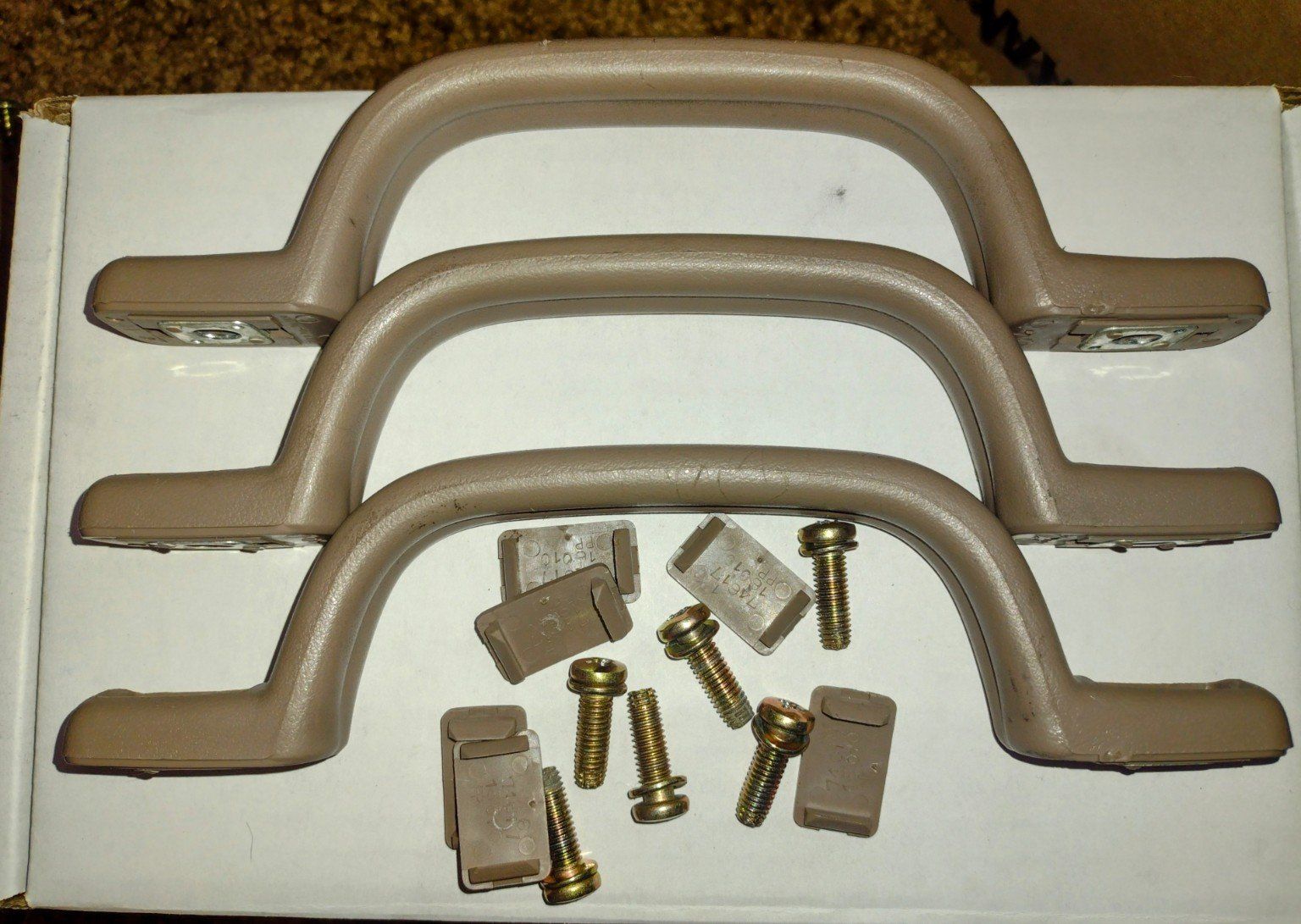 1996-2002 Toyota 4Runner OEM Interior Grab Handles Set - Tan