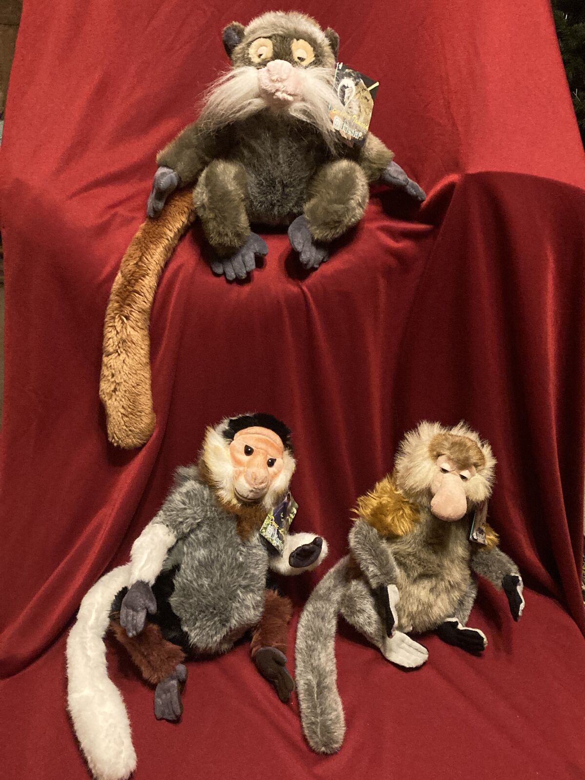 Vintage Fiesta Monkeys Plush New With Tags 15 Dollars Each
