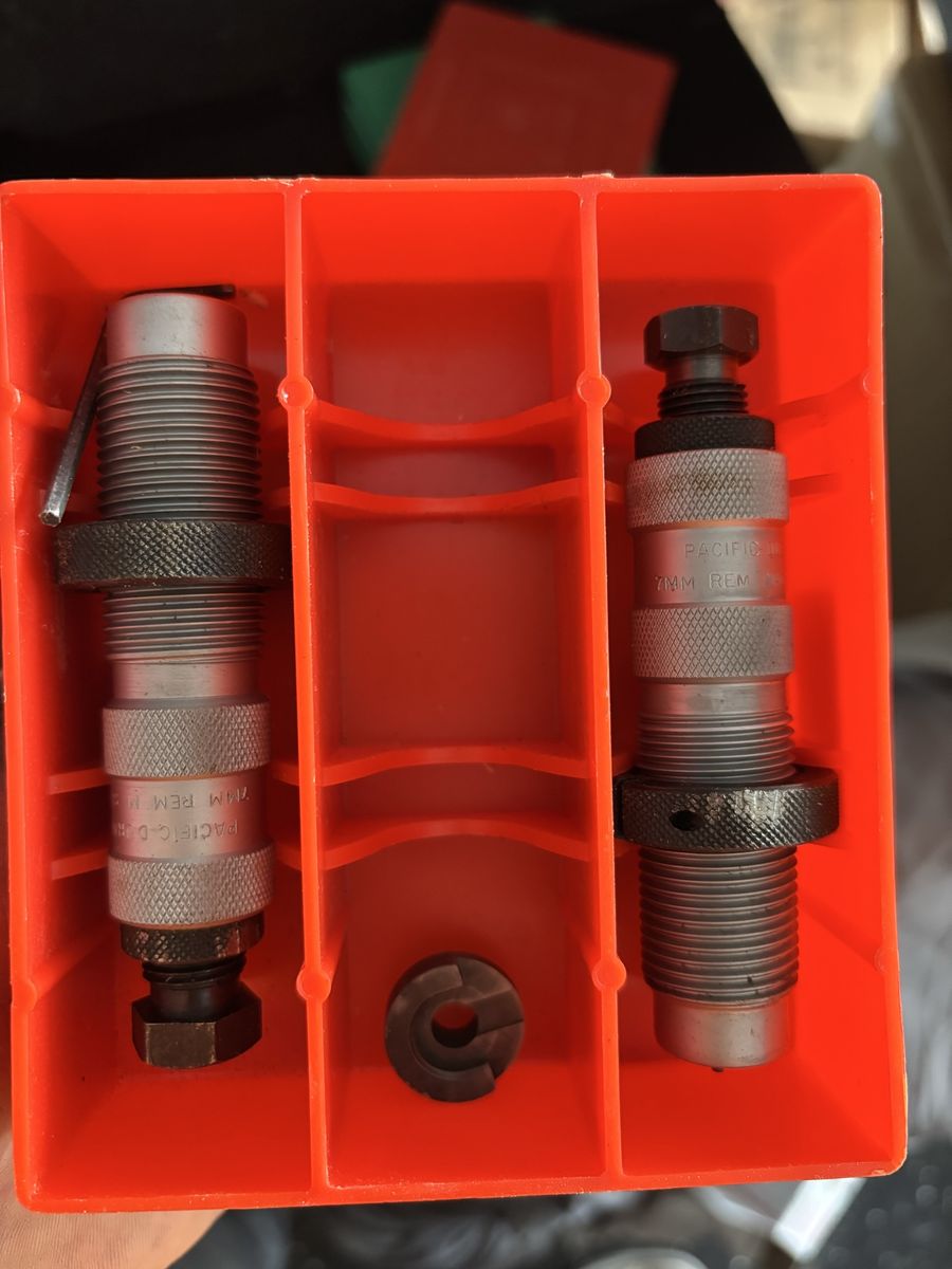 Pacific 7MM Rem Reloading Dies Die Set - Used