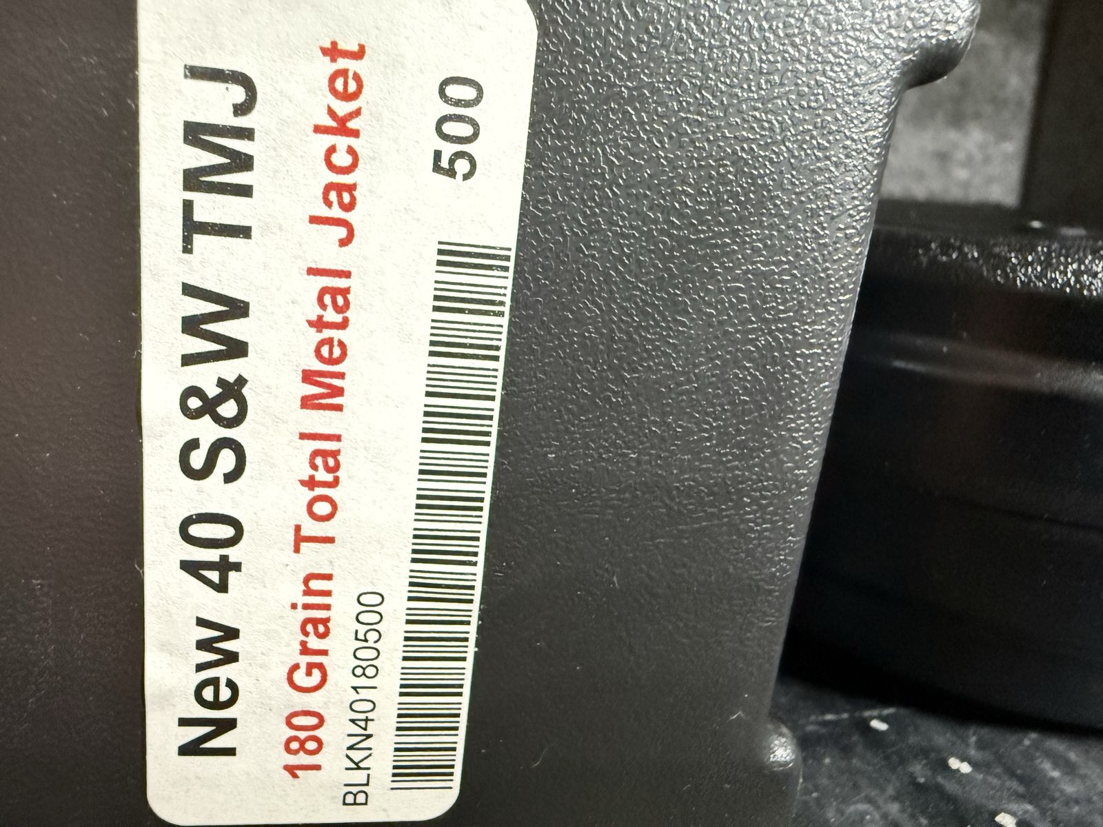 .40 Cal S & W TMJ  Ammunition