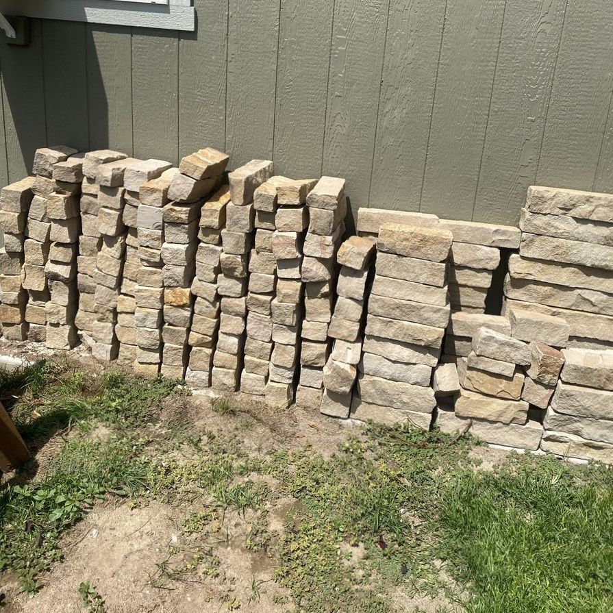 Natural Stone Landscaping Bricks                      Retaining Wall Pavers rocks construction