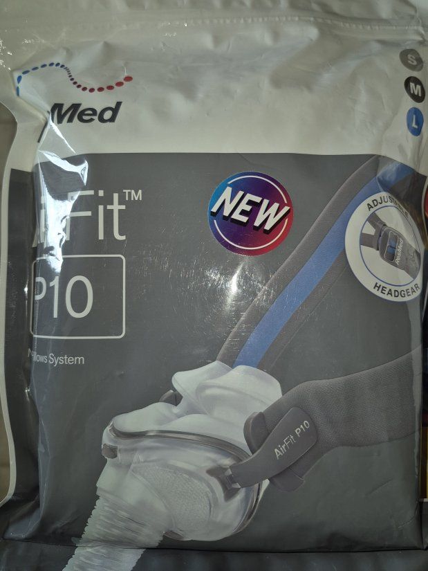 Set of 2 New ResMed AirFit P10 size Small Nasal Pillows CPAP 