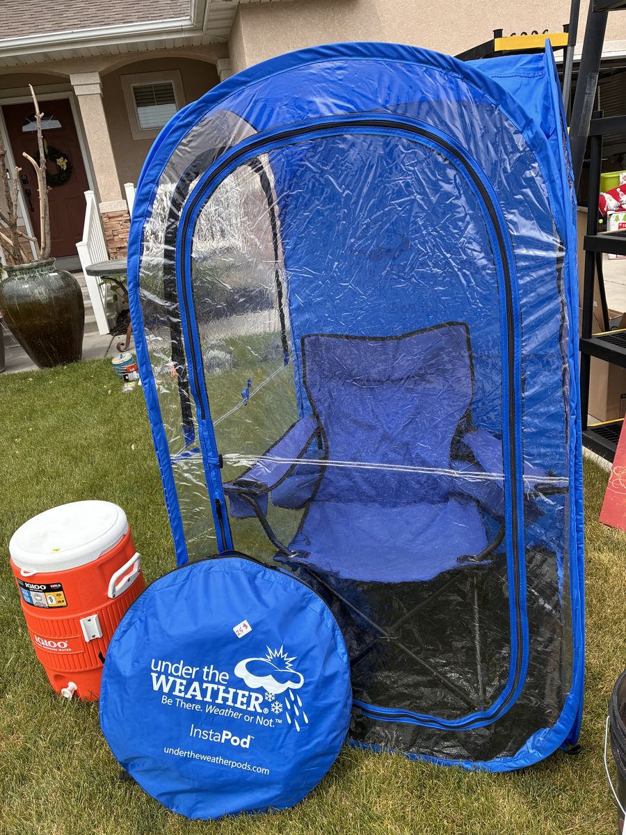 Weather pod Best sideline seat!!!!