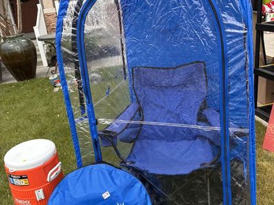 Weather pod Best sideline seat!!!!
