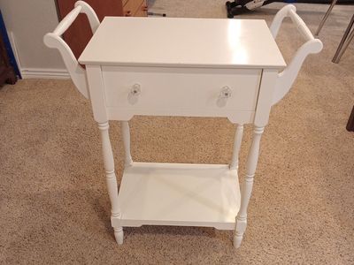 White Tea Side Table