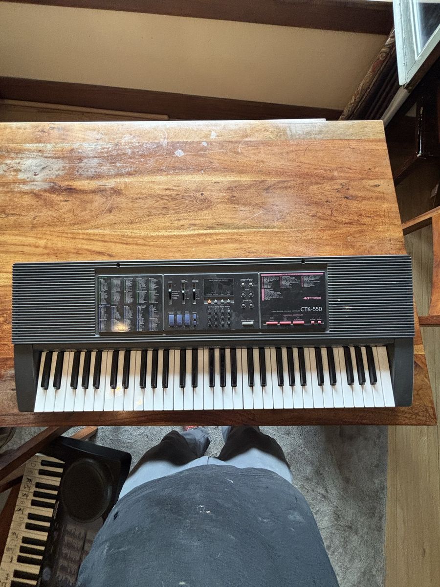 Casio CTK-550 49-Key Touch Response Electronic Keyboard with Song Bank