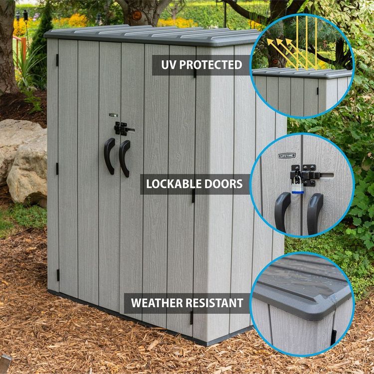 Lifetime Vertical Storage Shed 60300 1500001 @21493
