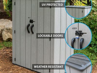 Lifetime Vertical Storage Shed 60300 1500001 @21493