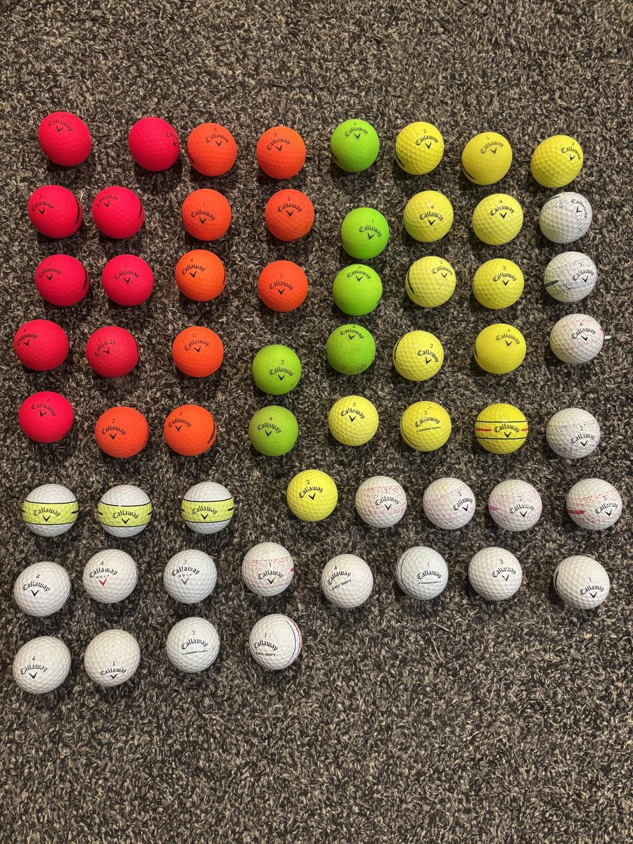 Callaway Golf Balls - Lot of 60  grade AAAA, AAAAA
