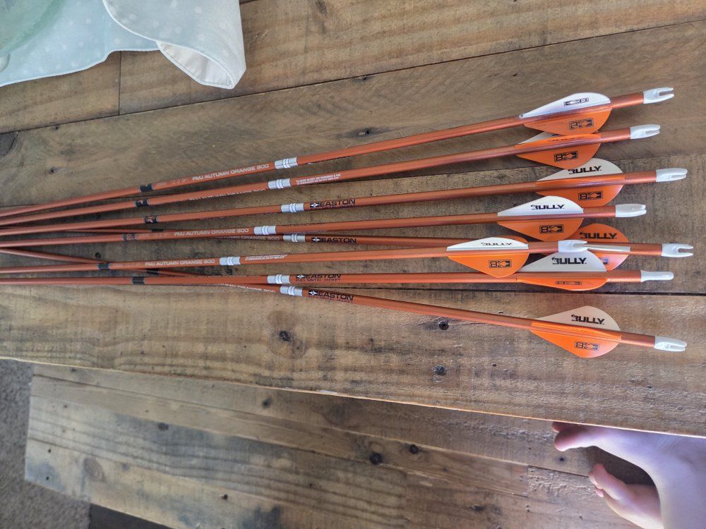 Easton FMJ Autumn Orange 300 Arrows