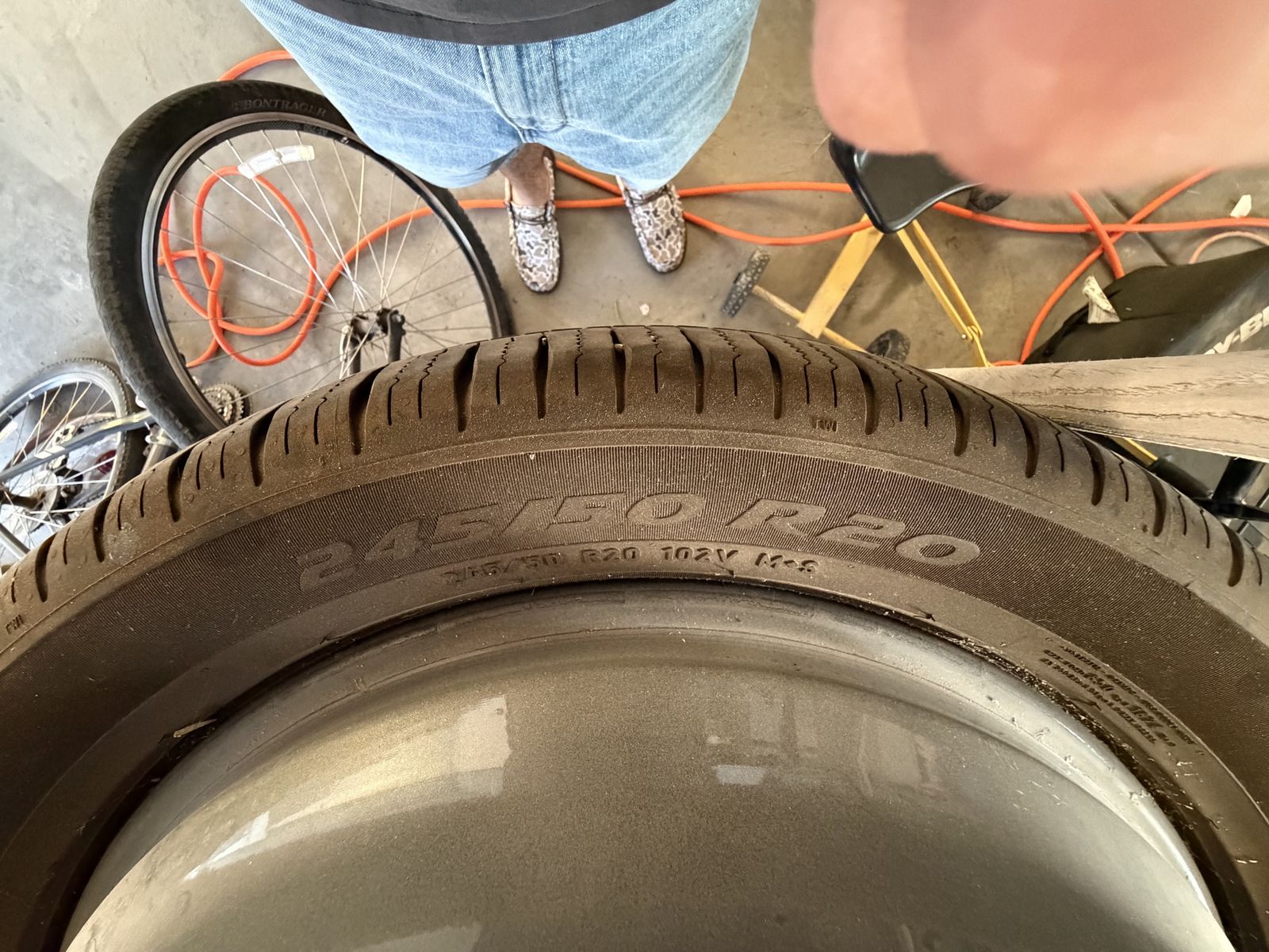 245/50R20 tires