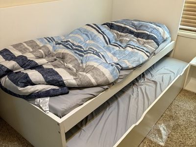 Two Ikea Beds Pull Out Bed With Mattresses