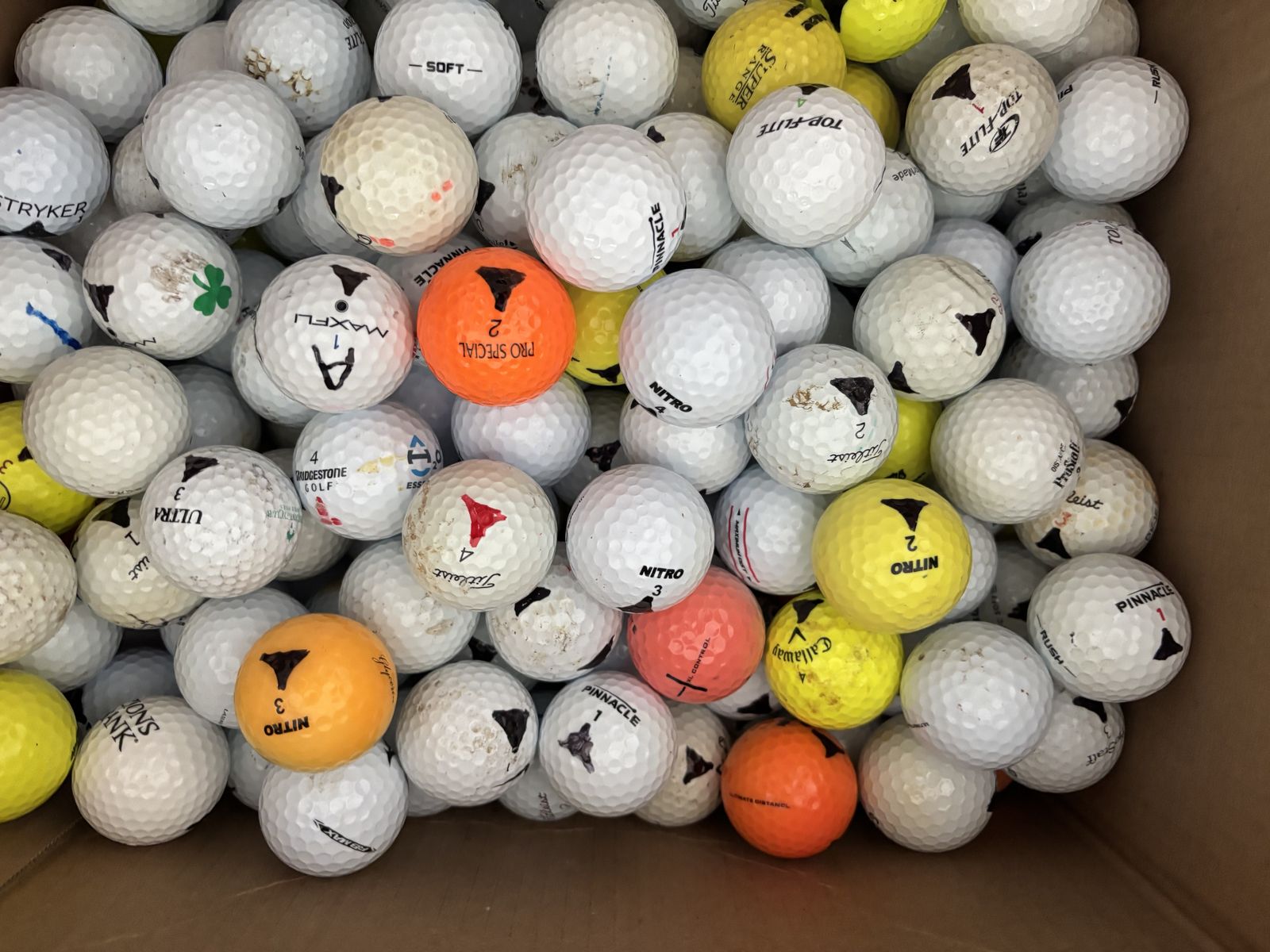Assorted Golf Balls