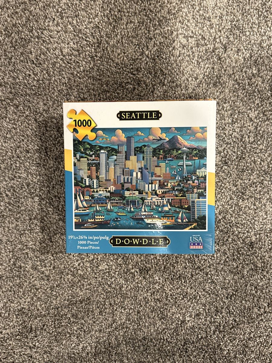 Seattle 1000 piece puzzle