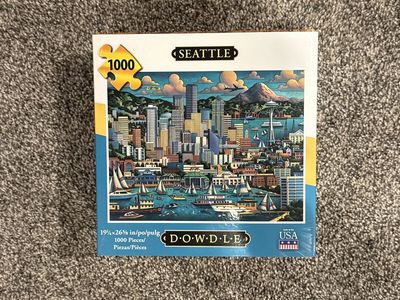 Seattle 1000 piece puzzle