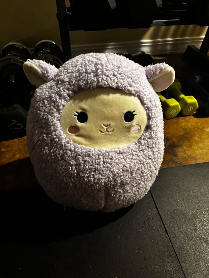 Lydia The Lamb Fuzzmallow Squishmallow RARE