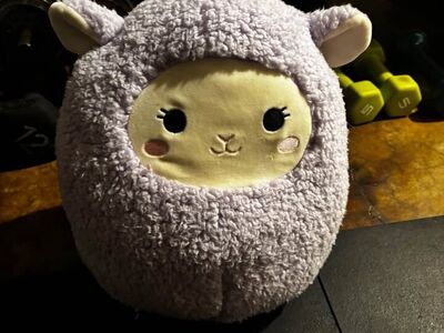 Lydia The Lamb Fuzzmallow Squishmallow RARE