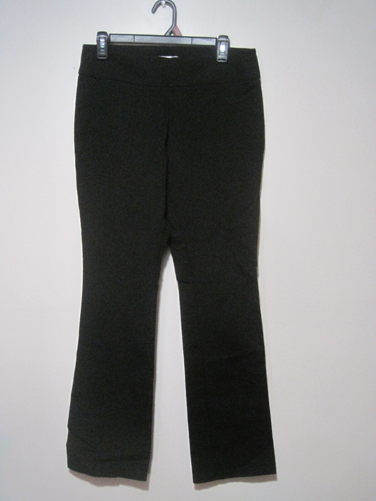 No Boundaries Pull On Flare Black Elastic Waist Pants Women's Large (yoga pants)