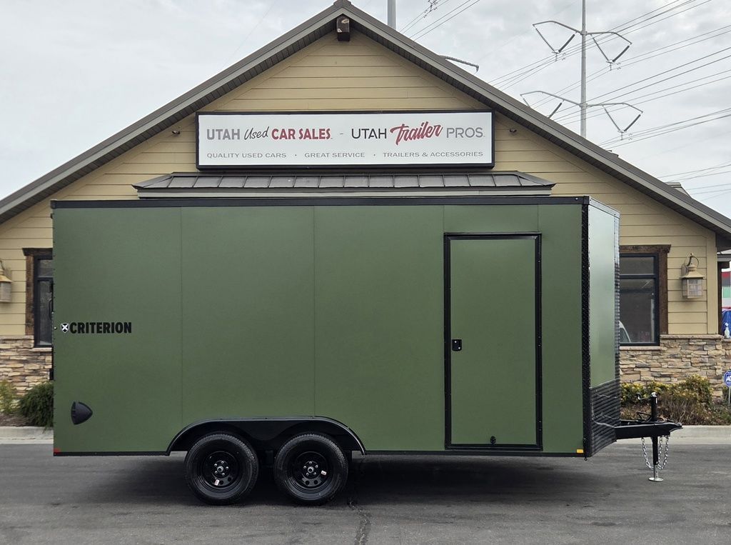 8x16 / 8.5x16 .080 Aluminum Exterior Enclosed Cargo Trailer Criterion 2026
