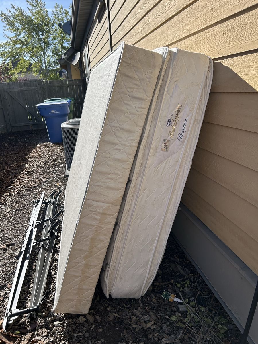 FREE Queen Mattress, Box Spring, Frame