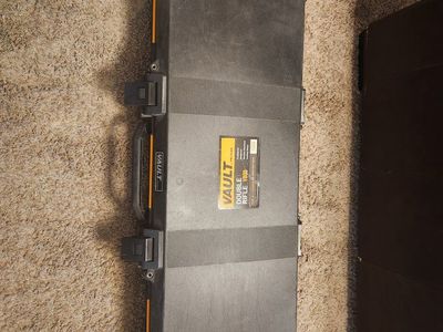 Pelican Vault V800 Double Rifle Hard Case - Black with Foam