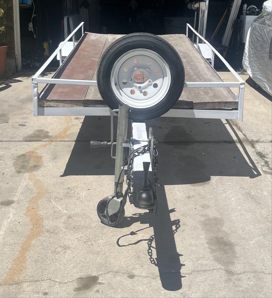 Utility Trailer with Spare Tire - Used Condition