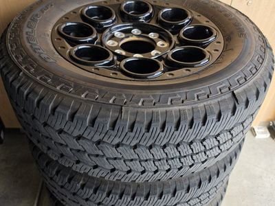 *** 2025 F250 F350 Superduty Blackout Appearance Package Complete Wheel Set ***