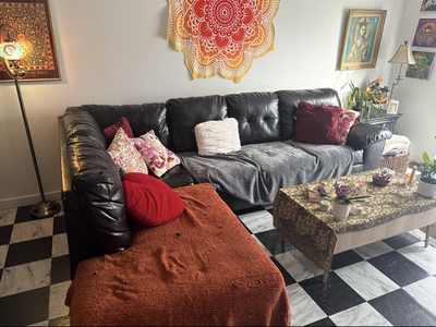 Leather Couch