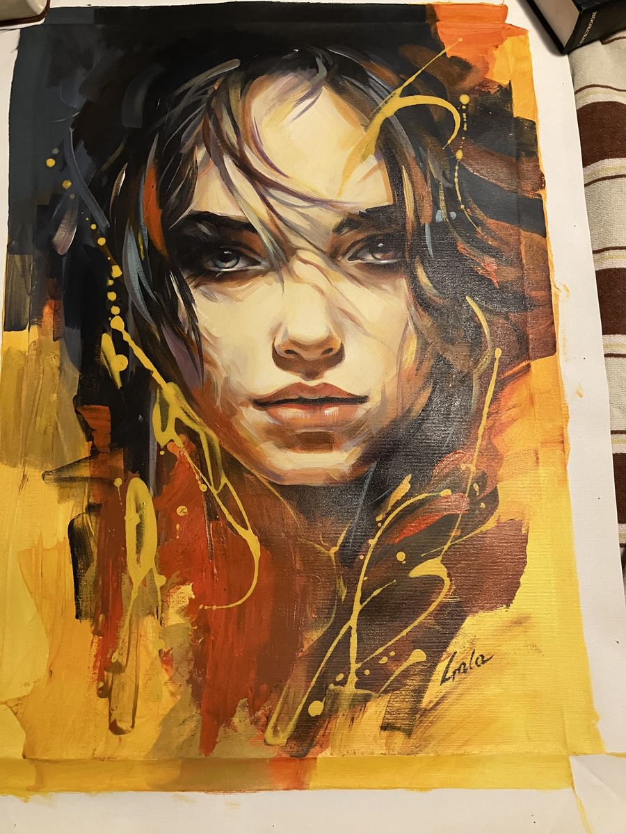 ART portrait woman 2