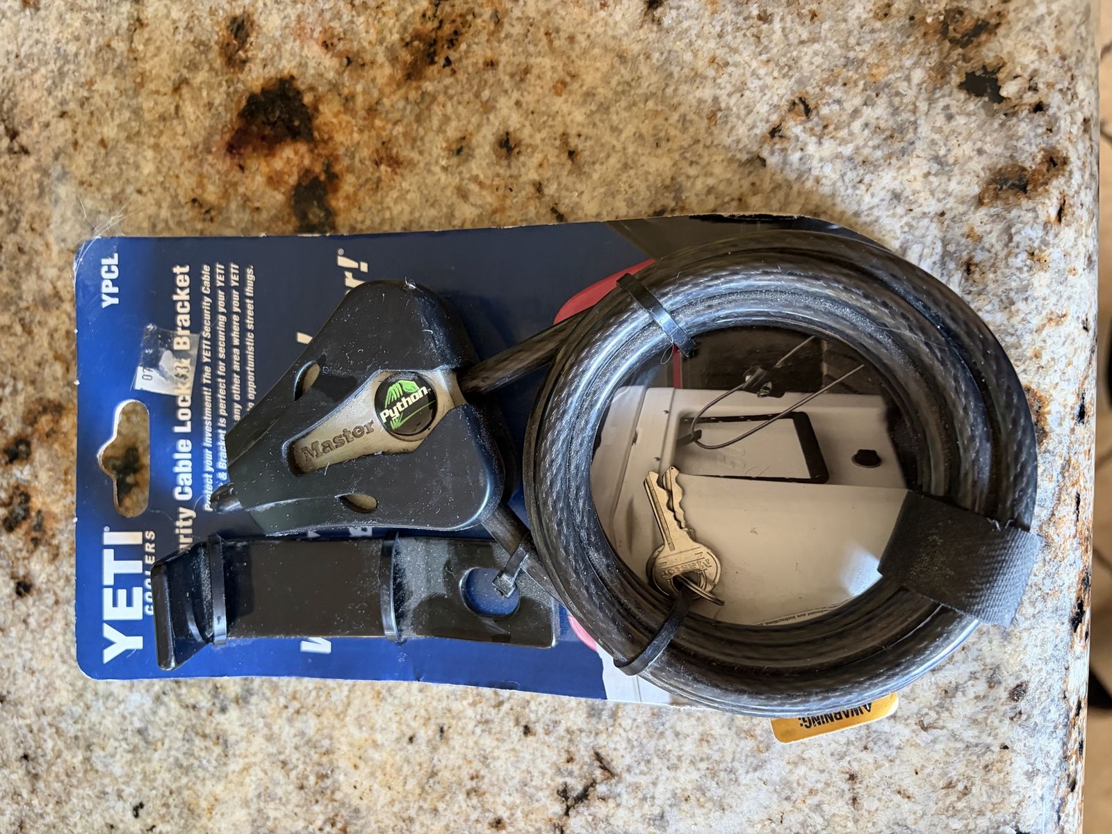 Yeti Cooler Cable Lock