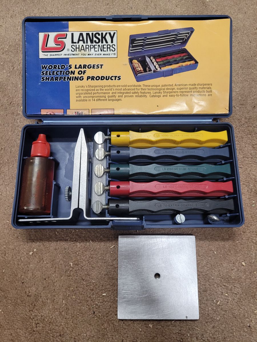 Lansky 5 Stone Knife Sharpening Set