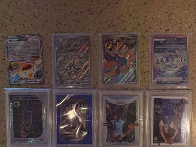 Basketball/Pokémon cards graded and raw