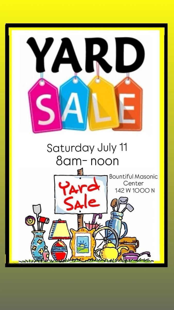 Community yard sale