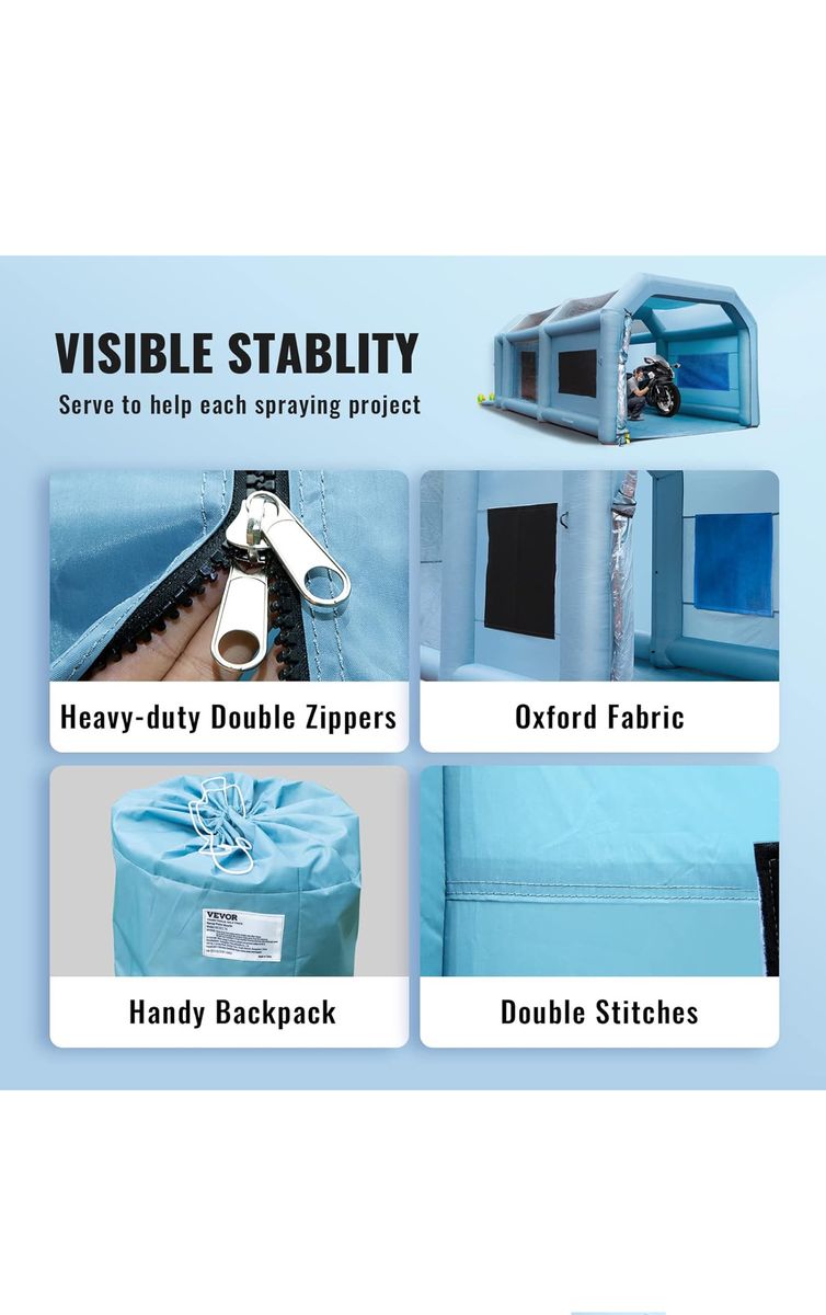 Inflatable Paint Booth