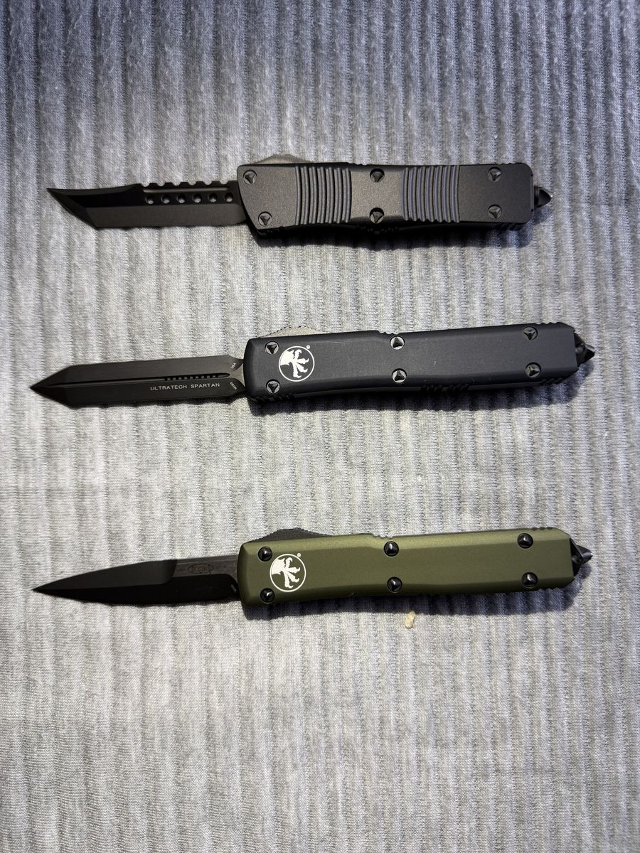 Microtech Ultratechs and Troodon