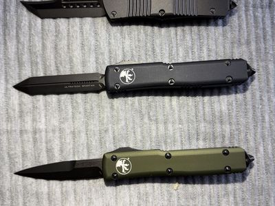 Microtech Ultratechs and Troodon