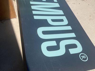 Sandwiched Aluminum Foam-core Sign