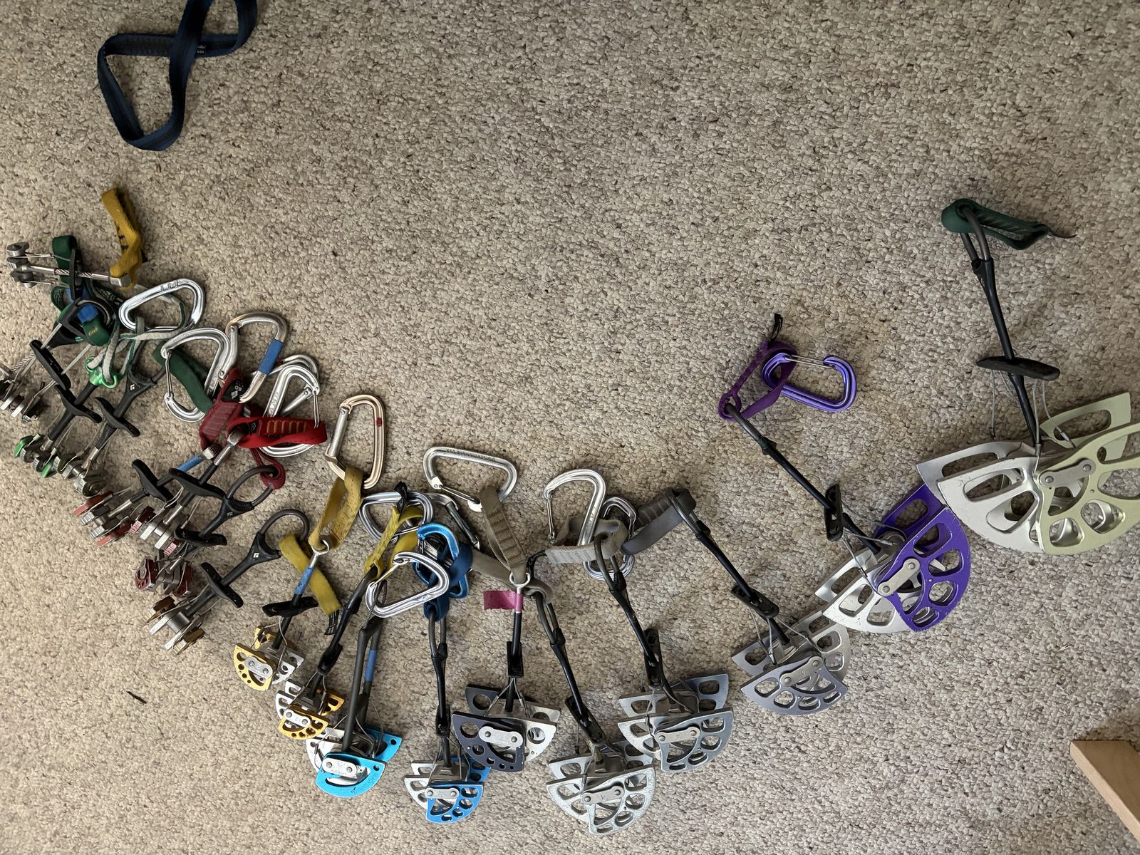 Desert Rack of Cams mostly BD C4’s