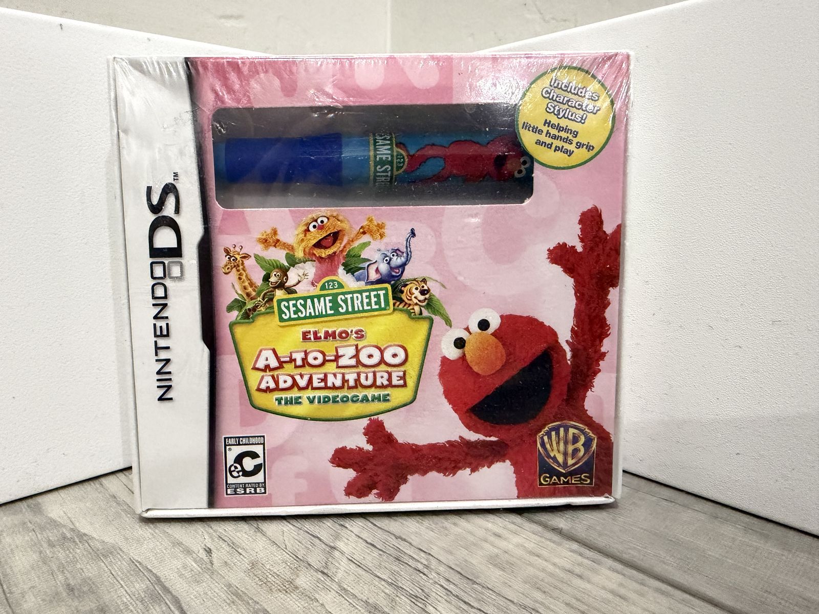 Nintendo DS Sesame Street: Elmo's A-to-Zoo Adventure The Videogame w/ Character Stylus (NEW)