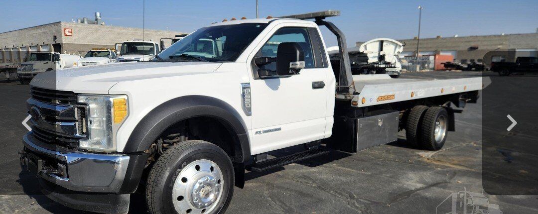 2017 Ford F550 4x4 18 foot  diesel rollback tow tr