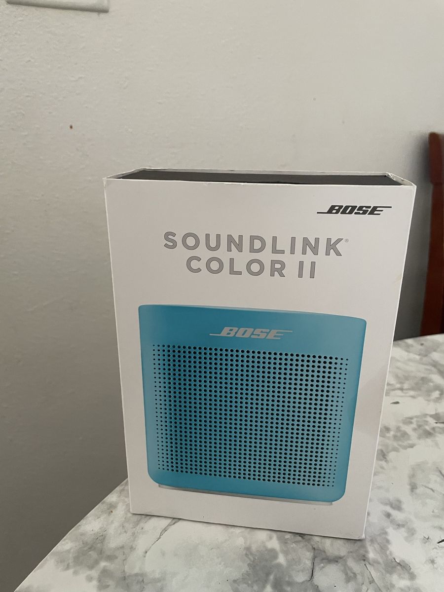Bose SoundLink Color II Portable Bluetooth Speaker - Aquatic Blue (Boxed)