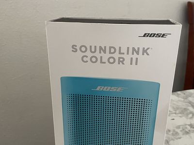 Bose SoundLink Color II Portable Bluetooth Speaker - Aquatic Blue (Boxed)