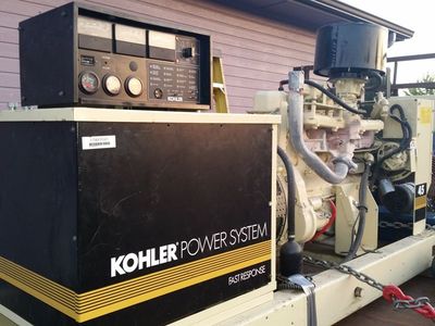 KOHLER 45KW 3 phase Generator LNG or Propane ONLY 300 HOURS!!