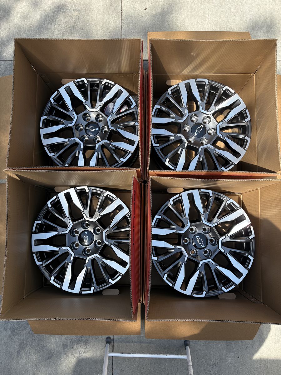 2026 Tahoe Z71 20x9 Wheels