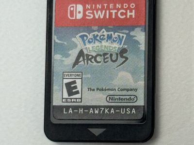 Nintendo Switch Game / Pokémon Arceus / Good Condition
