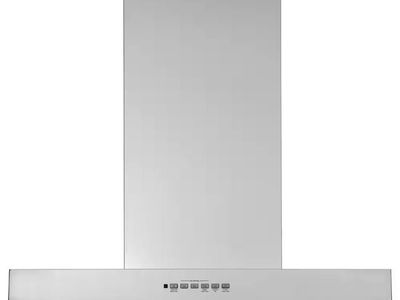 GE Profile 30 in. Wall Mount Range Hood with LED Light in Stainless Steel