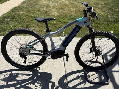 2019 Trek Powerfly 5 Frame: Alpha Platinum Aluminum with Motor Armor.