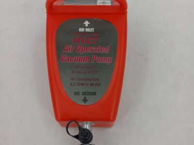 Pneumatic 4.2Cfm Air Operated Vacuum Pump A/C Conditioning System Tool Auto