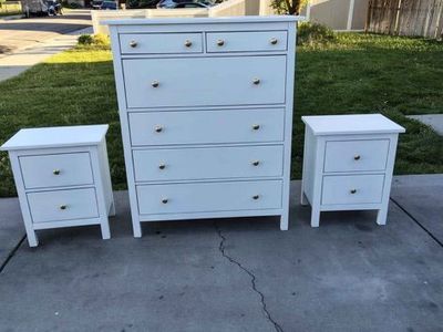 Dresser and ikea Night Stands